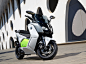 BMW C evolution electric motorcycle premieres in barcelona