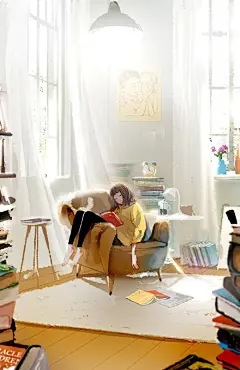 Ji Hyuk Kim 关于爱和幸福的手绘漫画 韩国 色彩 手绘 可爱 儿童插画 书籍插画 