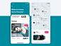 ui app design page ux sketch card color social follow social app like map gps ps