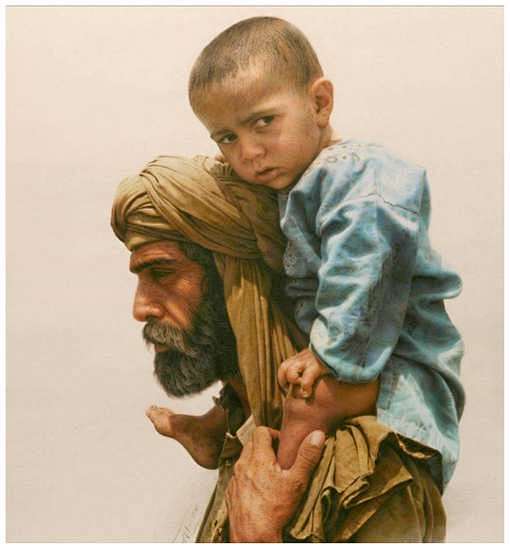 伊朗画家狄尔曼玛勒基油画作品(2)
