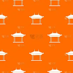 式样,宝塔,鸡尾酒,几何形状,房屋,泰国,图像,藤架,重复,度假