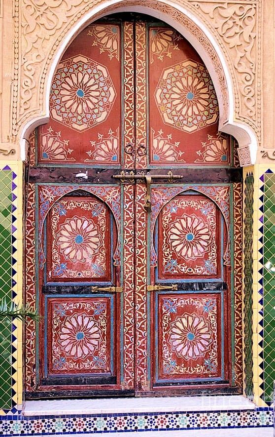 Superb Moroccan door...
