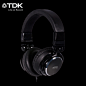 TDK头戴式监听耳机 旗舰系列 ST-410 DJ专用重低音耳机