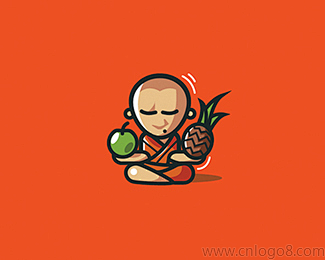 热带水果logo