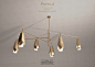 Popigai chandelier - Designer Monzer Hammoud - Pont des Arts Studio- Paris