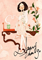 【插画师Nancy Zhang张小溪的插画作品】