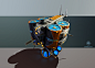 Ashes of the Singularity - Post-Human Coalition Tier 2 Unit Design, Bryce Homick : I was tasked with defining the look of the two factions for the game Ashes of the Singularity, by Oxide Games. I really had a lot of fun with these, particularly developing
