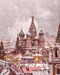 冬日的莫斯科红场，冻人，更美丽 ​ ​​​​