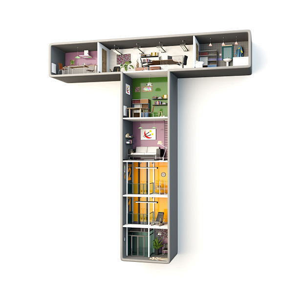 Interior of a constr...