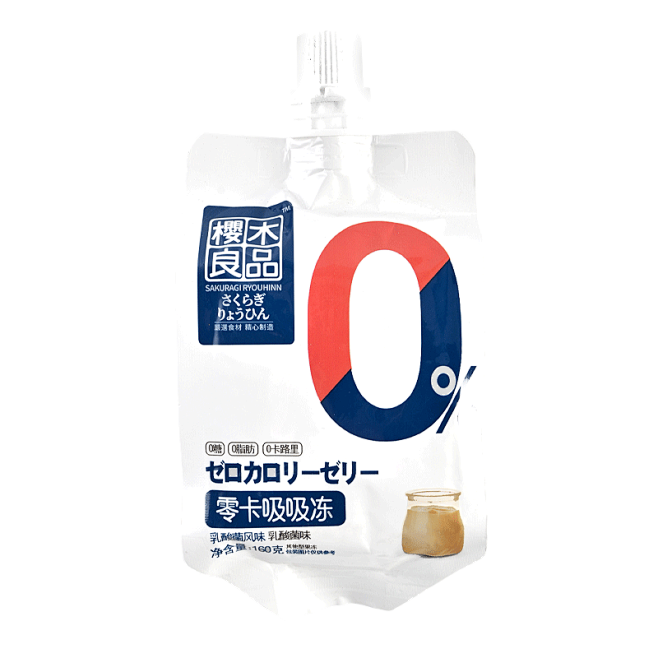【0卡0脂0糖】樱木吸吸冻无糖咖啡乳酸菌...