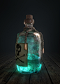 Poison Potion, Stefan Kreller : Modelled and rendered in Blender/Cycles, postprocessing in Photoshop.