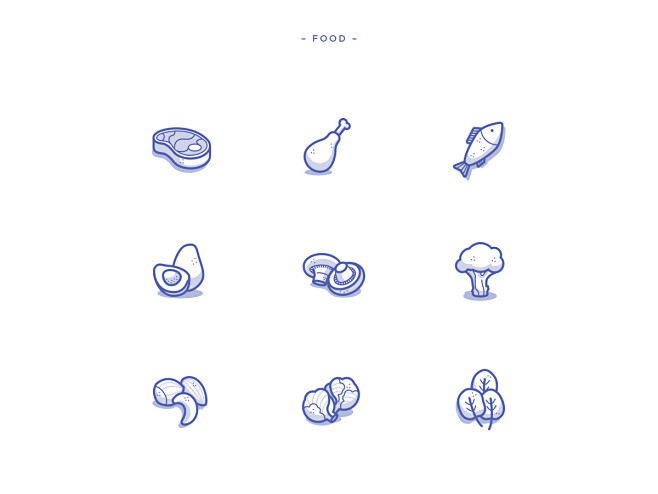 Foody Icons vol. 2 :...