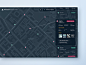 Map App concept : #3 inspection card concept objects property geo gis list map interface ux ui