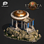 Sparta: War of Empires, Anton Mendelis : Buildings were created for Plarium social game "Sparta: War of Empires". Models were made in 3ds max, textured in Photoshop and rendered in V-Ray. Final overpainting was made in Photoshop.

More buildings