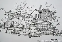 (5)青岛建筑速写_书生_新浪博客