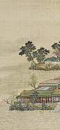 圆明园是万园之园，建筑雕梁画栋、美轮美奂，堪称人间仙境。
清唐岱画 ​​​