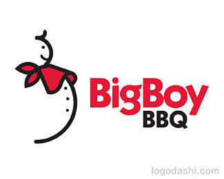 大男孩烧烤餐厅logo_LOGO大师官网...