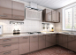 100平米四居室现代风格厨房装修效果图