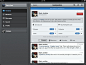 Tweetbot iPad的Twitter客户端界面设计，来源自黄蜂网http://woofeng.cn/ipad/ #采集大赛#