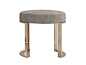 Low fabric stool EROS | Stool by Reiggi
