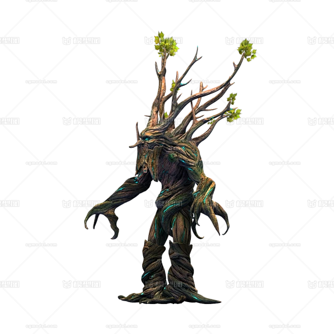 树人，树精，树妖，树怪，藤精，传奇怪物，魔幻怪物，植物怪，次时代树人，藤怪，次时代树人，ue4树精-异形怪物-人物-cg1342600134 ...