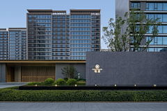 地主蓝采集到住宅大区景观