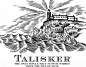 Talisker Neist Point Label rendered by Steven Noble : Talisker Neist Point Illustrated by Steven Noble