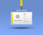 工作证ID卡工牌照片智能贴图展示VI样机模板设计PSD (14)