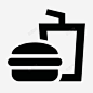 汉堡套餐面包店饮料图标 UI图标 设计图片 免费下载 页面网页 平面电商 创意素材