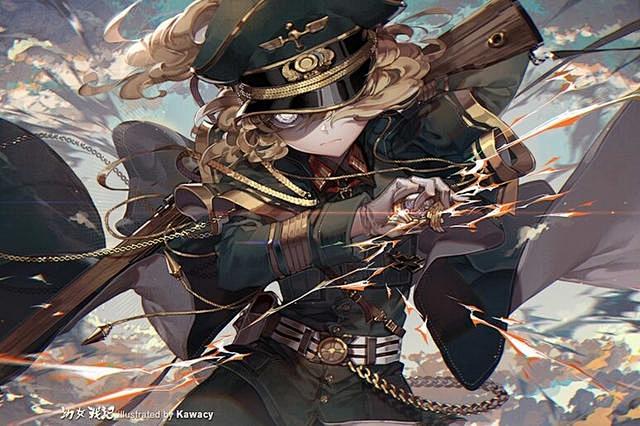画师河CY笔下的神级谭雅战记:这才是真正...