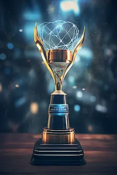 电竞奖杯获胜胜利效果图