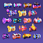 Arena blockchain game Hero heroes strike nft Thetan UI ux