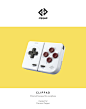 Clippad - Universal gamepad for smartphone : Clippad is a bluetooth universal gamepad composed by two splittable controllers for clip every smartphone