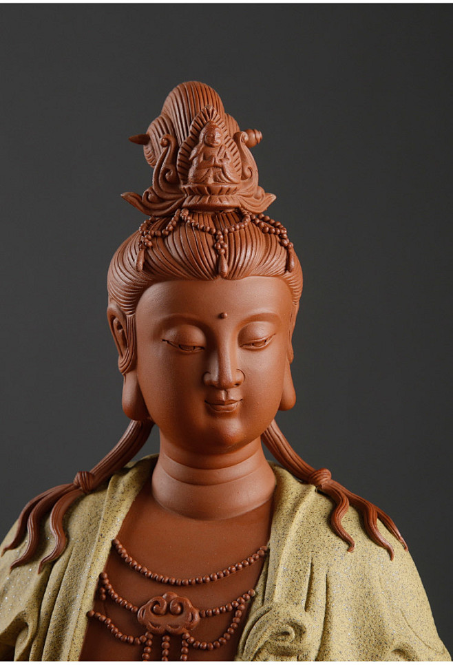 文殊菩萨普贤菩萨摆件本命佛像摆居家佛堂寺庙供奉紫砂工艺品淘宝网