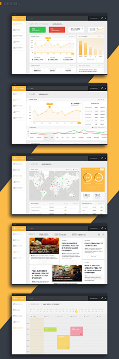 小鼠家的壹万采集到Dashboard 后台