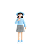 c4d素材 立体人物 贴纸 几何 卡通人物 IP角色 c4d云朵 三维场景 KV 电商美工群:129134938 立体场景 c4d搭建 大促元素 电商立体场景 PNG