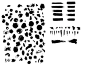 标志笔刷偏旁部首中国风字体毛笔笔触线条AI设计素材 (8)