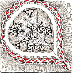Yassee采集到禅绕画