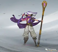 【插画欣赏】奇思妙想的人物角色设定图，每一个装饰元素都有趣好玩