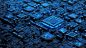 abstract circuit board with a lot of micro chips - 背景 个照片及图片文件