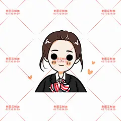 豆豆头像 手绘头像 情侣头像 女生头像 男生头像 Q版头像 可爱个性手绘 卡通头像 动漫少女 二次元头像 简笔画 超仙头像 可爱头像
