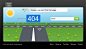 Free HTML 404 Error Template