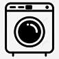 洗衣机衣物干洗图标 页面网页 平面电商 创意素材