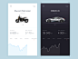 App for Car Owners ducati bmw android ios dashboard graph tracker vehicle motorcycle car ui app