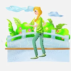 跑步健身的小女孩图片大小3000x3000px 图片尺寸5.1 MB 来自PNG搜索网 pngss.com 免费免扣png素材下载！卡通的人物#卡通手绘#绿色的树木#跑步的小女孩#跑步健身#运动健身插画#植物装饰#