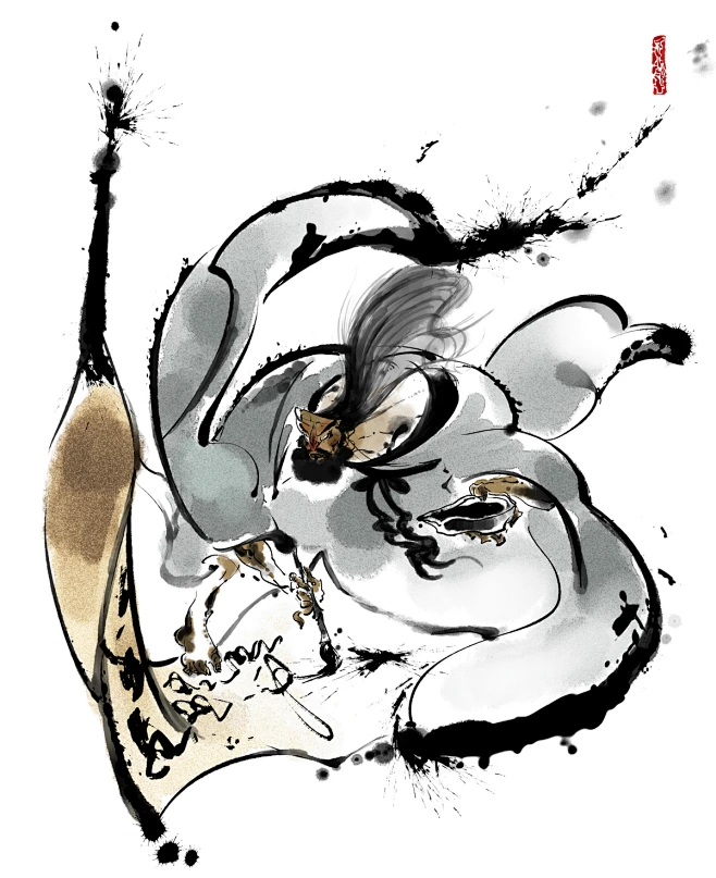 张旭_王小坡__插画师作品_涂鸦王国gracg.com-花瓣网