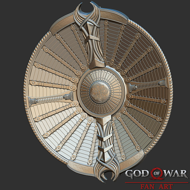 God Of War Kratos Sh...