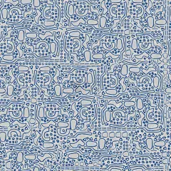 矢量无缝模式抽象现代形状。简单的几何图案与不同的数字。民间艺术的形状。