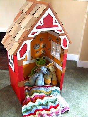 diy cardboard house