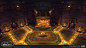 World of Warcraft: Battle for Azeroth: King's Rest, Patrick Burke : Greetings!  Here are a few images from the boss rooms I worked on for the King's Rest Dungeon in World of Warcraft: Battle for Azeroth.  I did the modeling, lighting, unwrapping, and appl